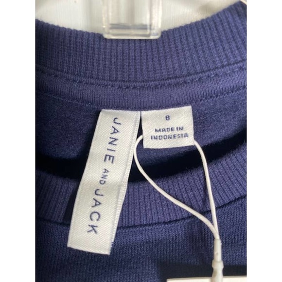 Jamie and Jack Girls Long Sleeve Top Sz 8 NWTs - Picture 3 of 4